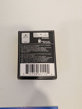 Memory Card PlayStation PS1 completa