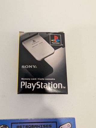 Memory Card PlayStation PS1 completa