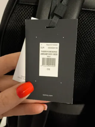 Zaino Tommy Hilfiger nero uomo