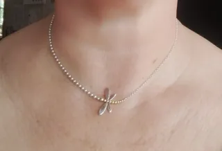 Gargantilla Tous Libélula Plata y Oro