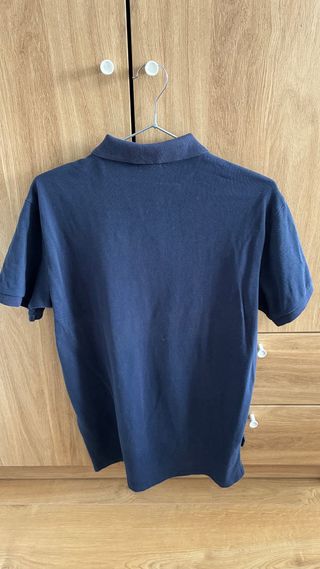 Polo Ralph Lauren Azul con Rayas Verdes