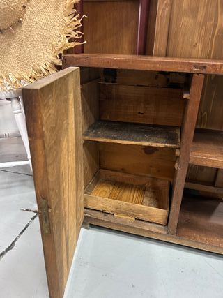 Mueble Antiguo Estilo Mid-Century Arts & Craft