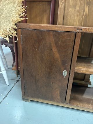 Mueble Antiguo Estilo Mid-Century Arts & Craft