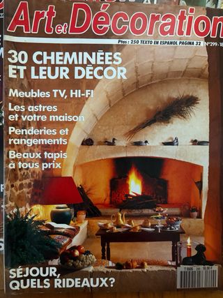 Lote 12 Revistas Art & Décoration (Años 90)