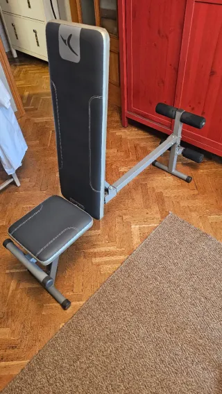 Banco de pesas Domyos ajustable