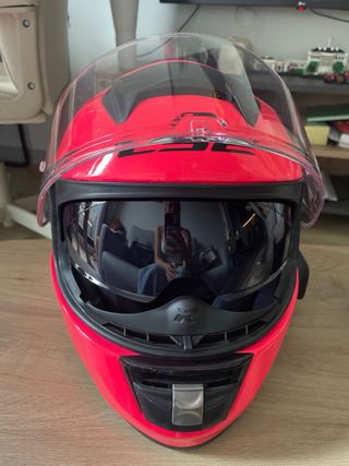 Casco LS2 Rosa Reflectante V6 Pro T-C