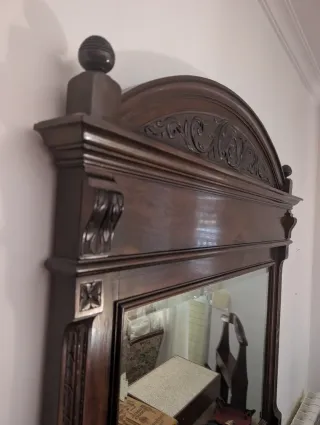 Dormitorio vintage madera roble