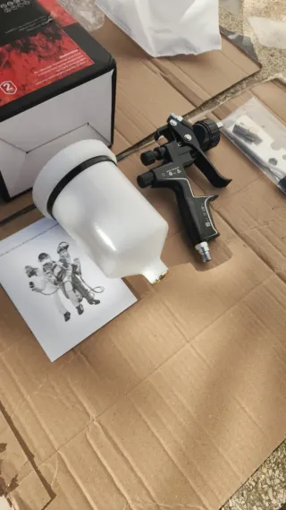 Pistola aerográfica EdwardsDavis V4000