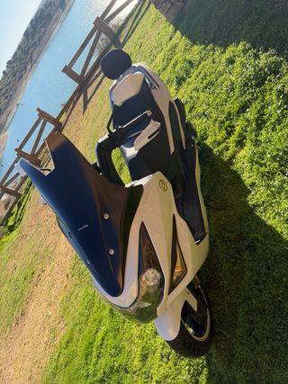 Daelim S3 125 Scooter Maxi Blanco