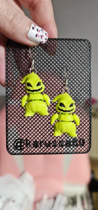 Pendientes Oogie Boogie