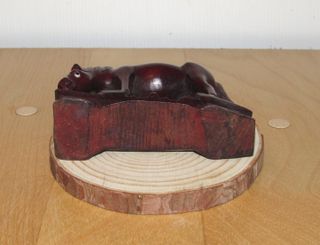 Okimono oriental 70 ́s China Japón caballo Tang 1