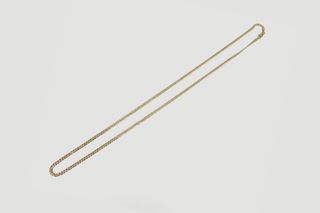 Cadena barbada oro 18k
