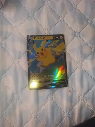 Carta Pokémon Pikachu V Placaje Eléctrico