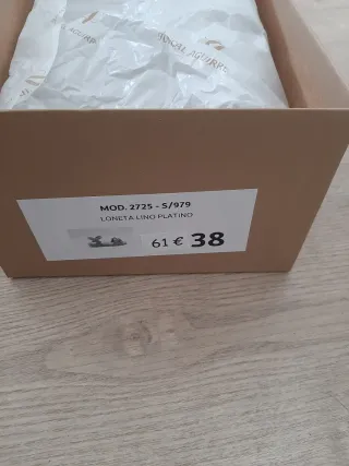 Alpargatas Juncal Aguirre Beige Talla 38