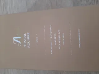 Alpargatas Juncal Aguirre Beige Talla 38