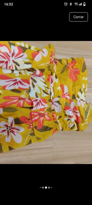 Vestido Sfera floral talla M