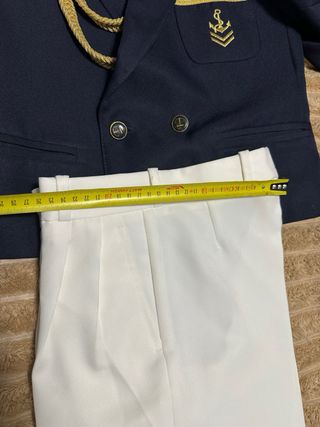 Traje comunión niño azul marino talla M