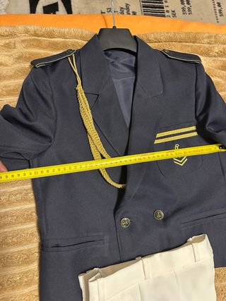 Traje comunión niño azul marino talla M