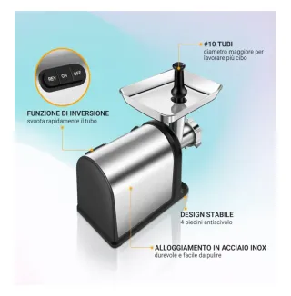 Tritacarne Elettrico 3-In-1