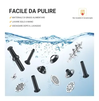 Tritacarne Elettrico 3-In-1