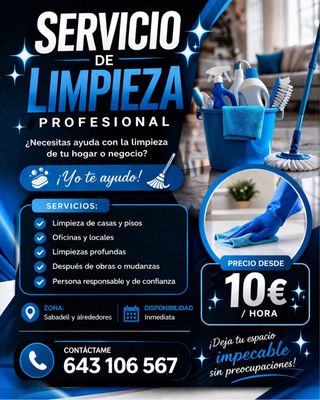 Servicio de limpieza