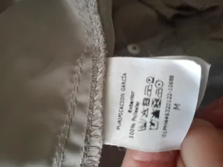 Chaqueta Purificación García Beige Talla M