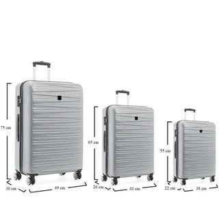 Set 5pz Valigie Narciso Voyager