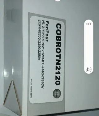 3 COBROTN TN2120 Toner Nero