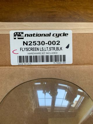 Cúpula de moto Flyscreen National Cycle N2530-002