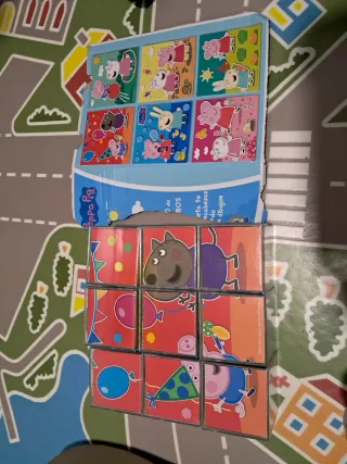 Puzzle Cubos Peppa Pig