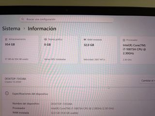 PORTÁTIL GAMING MSI CREATOR I7 32GB 1TB 4K RTX