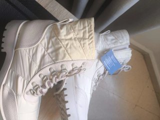 Botines Beige Mujer