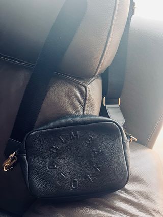 Bolso bandolera Bimba y Lola piel negro