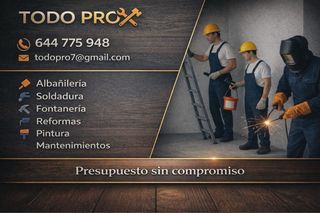 Mantenimiento reformas instalaciones soldadura