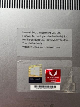 Portátil HUAWEI Matebook D15