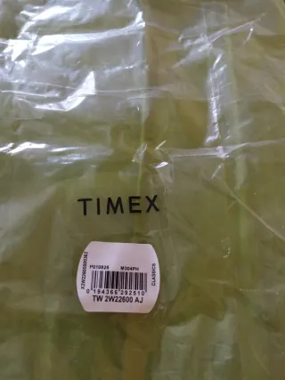 Reloj Timex GMT Negro y Azul