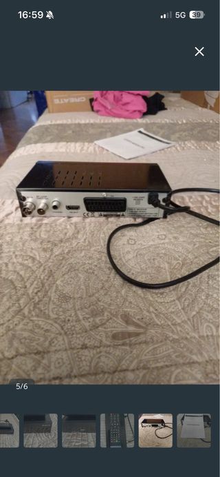 Decodificador TDT con mando