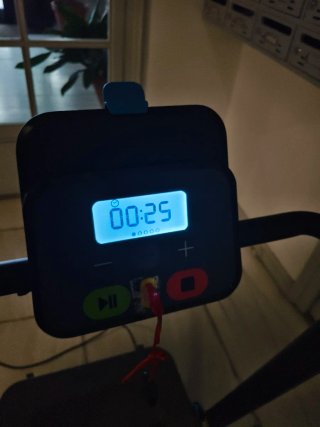 Cinta de andar plegable y eléctrica.