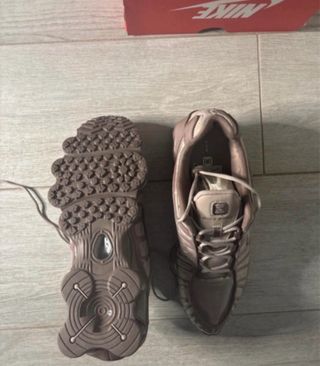Nike Shox TL Marrones y Grises