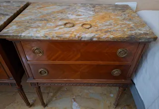 MESILLAS DE NOCHE ANTIGUAS LUIS XVI