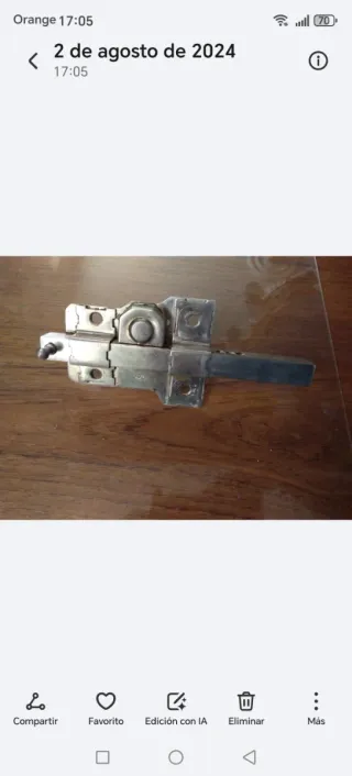 Cerrojo de seguridad para puerta
