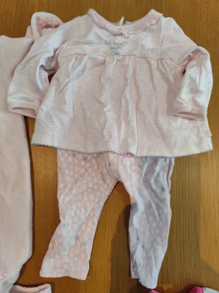 Lote Ropa Bebé Recién Nacido Muñeco