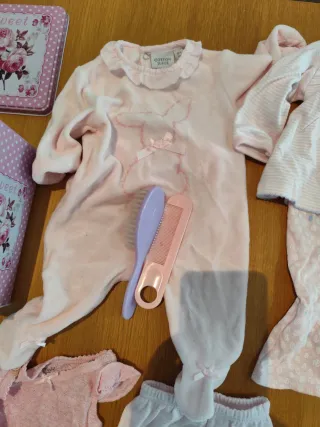 Lote Ropa Bebé Recién Nacido Muñeco