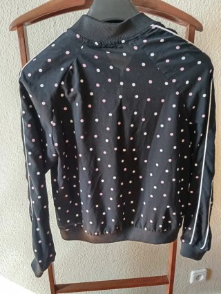 Casaco leve Stradivarius polka dots S