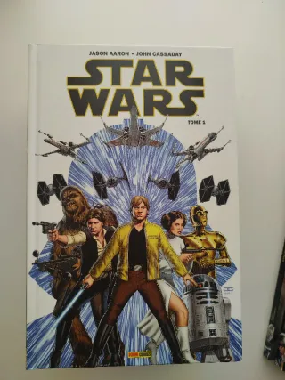 Comics de star wars y Marvel