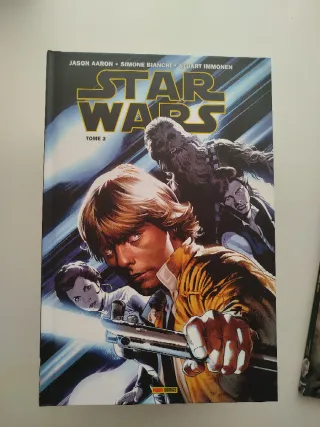 Comics de star wars y Marvel