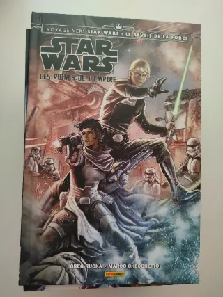 Comics de star wars y Marvel