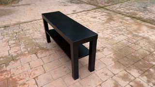 2 Mesas de centro Lack negras