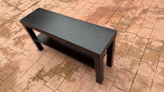 2 Mesas de centro Lack negras