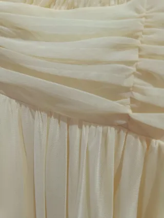 Vestido fiesta amarillo sin estrenar